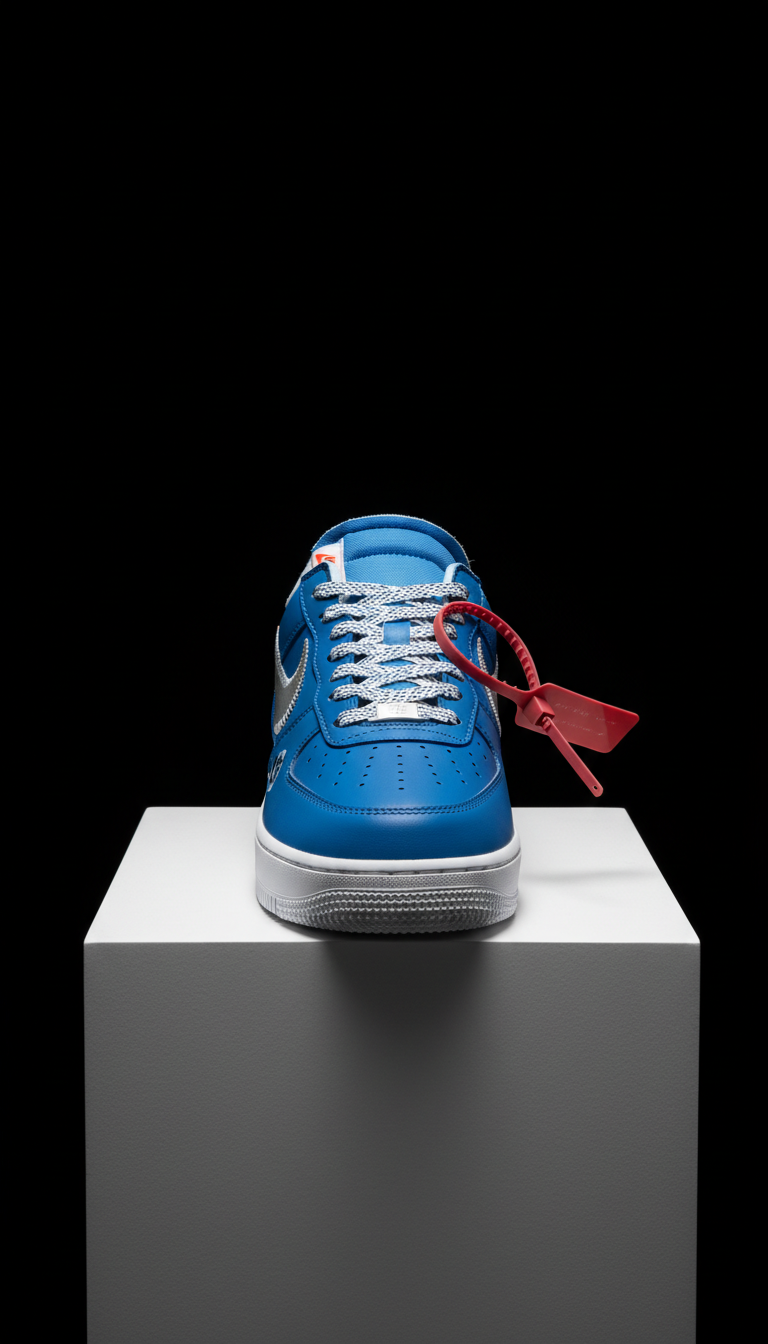 Off-White x Nike Air Force 1 MCA Blue
