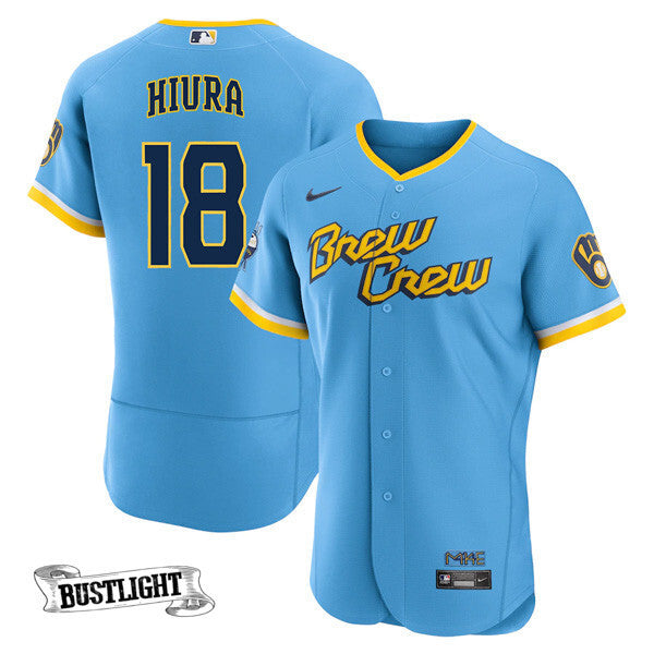 Youth's Milwaukee Brewers City Connect Player Jersey Collection – All Stitched