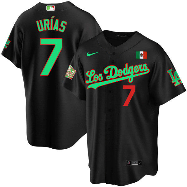 Los Angeles Dodgers ‘Los Dodgers’ Mexico Jersey – All Stitched