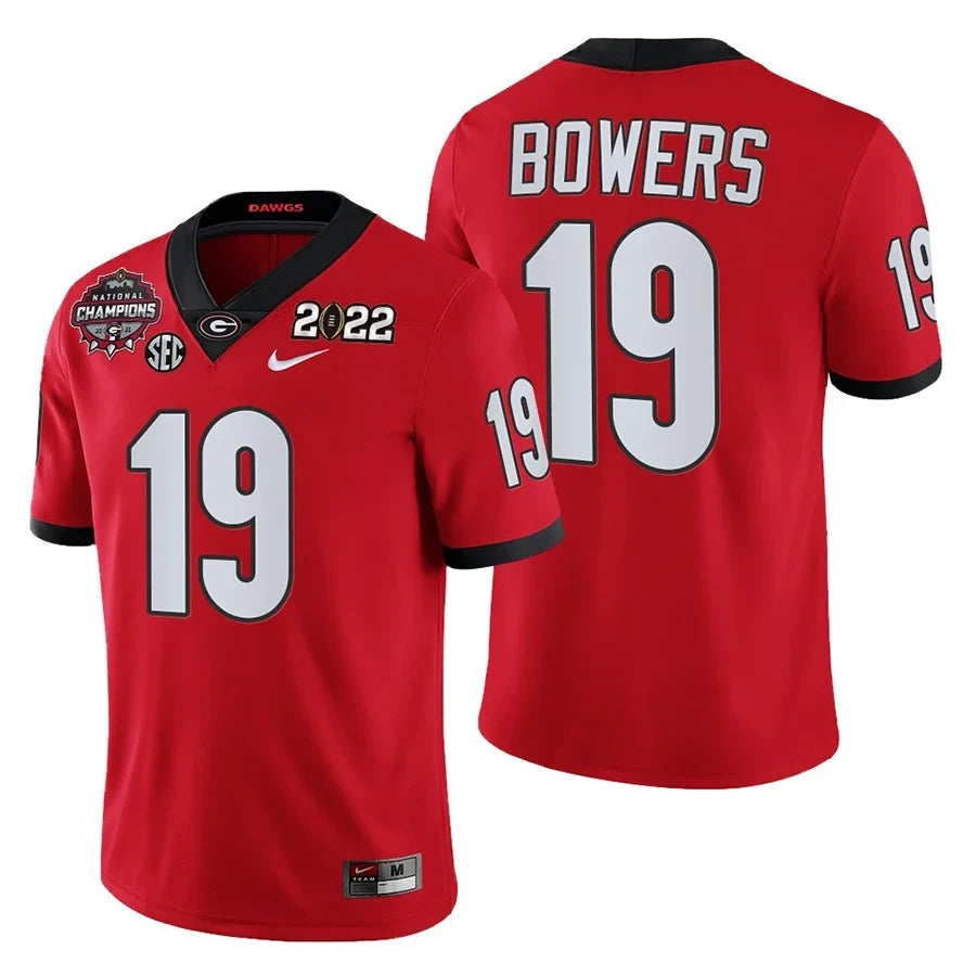 Men's Georgia Bulldogs CFP National Champions Jersey - All Stitched