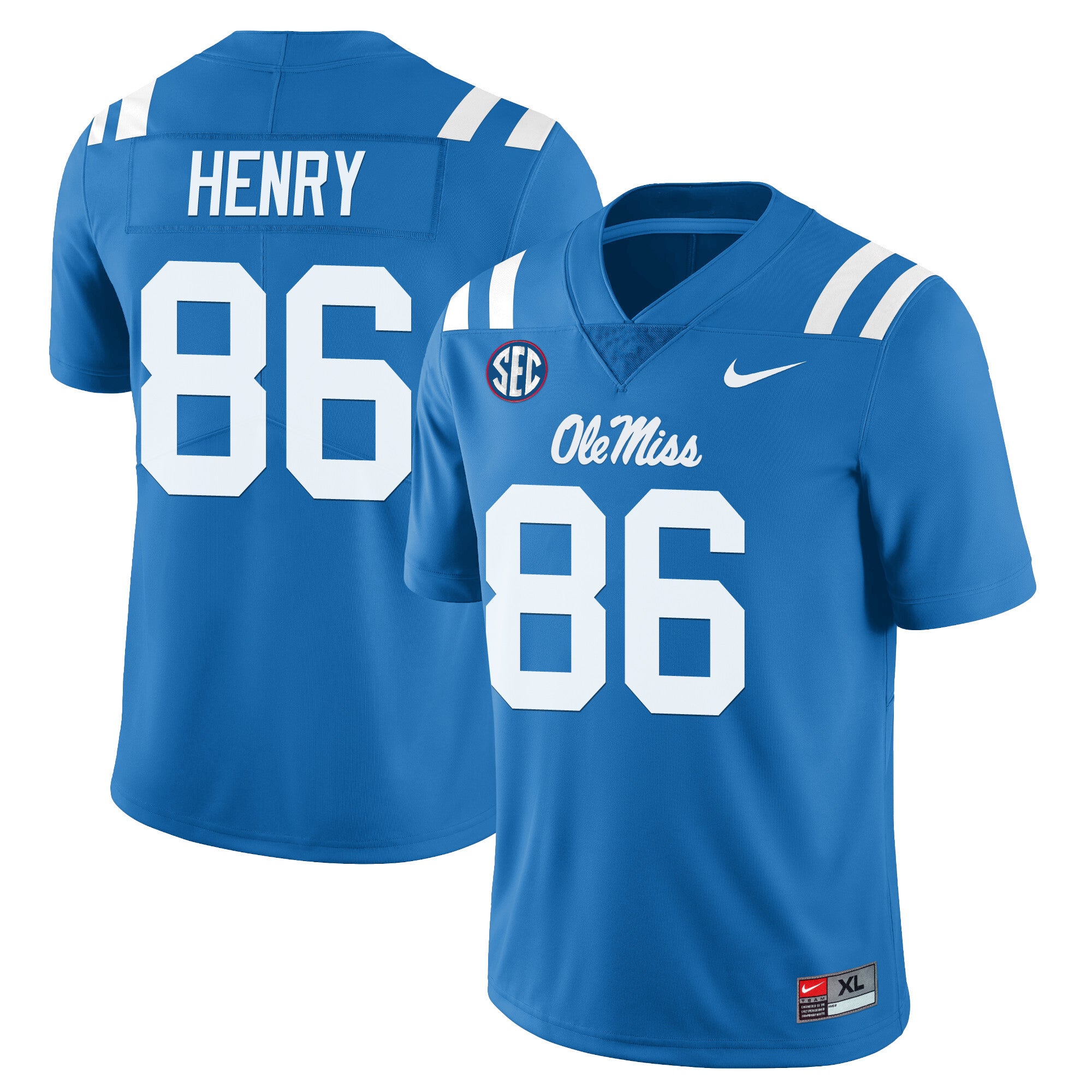 Men's Ole Miss Rebels Football Players Limited Jersey - All Stitched