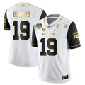 Men's Georgia Bulldogs CFP National Champions Limited Jersey - All Stitched