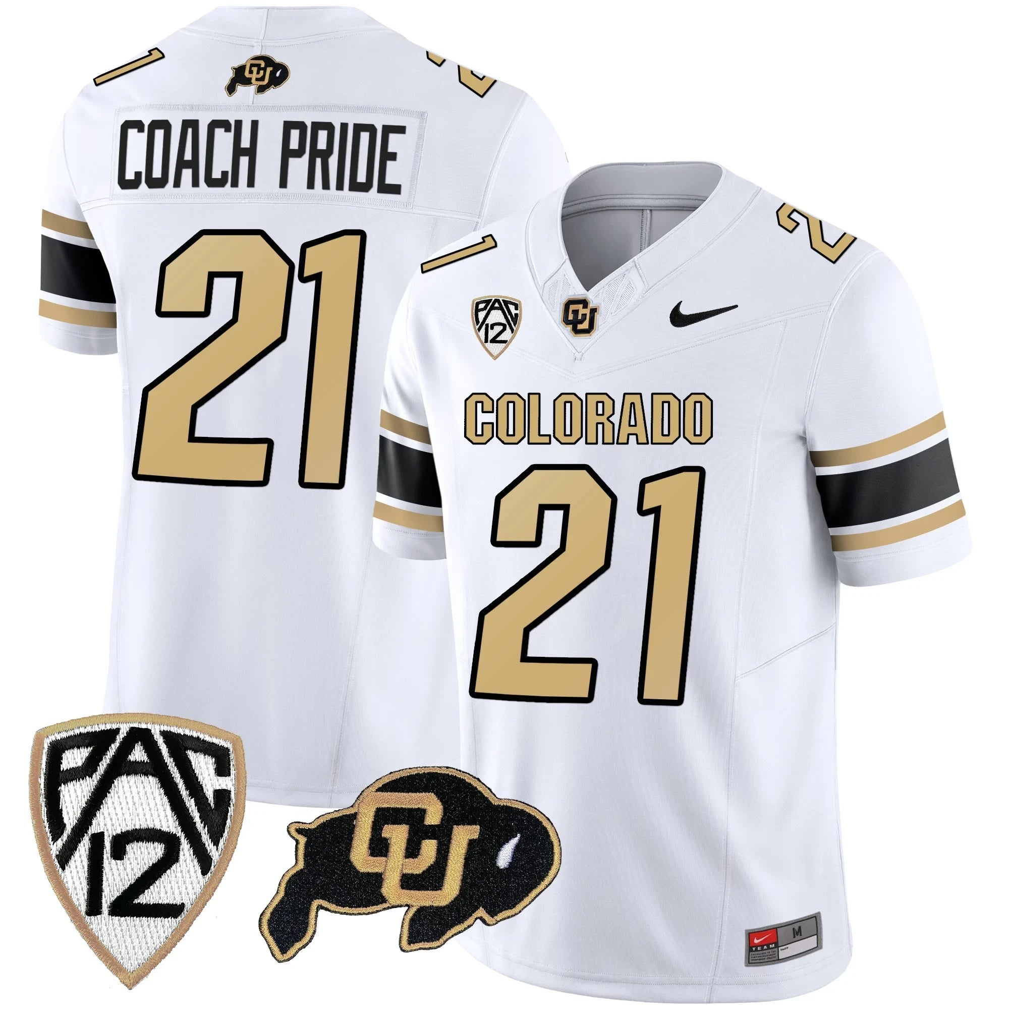 Men’s Colorado Buffaloes Football Vapor Jersey – All Stitched