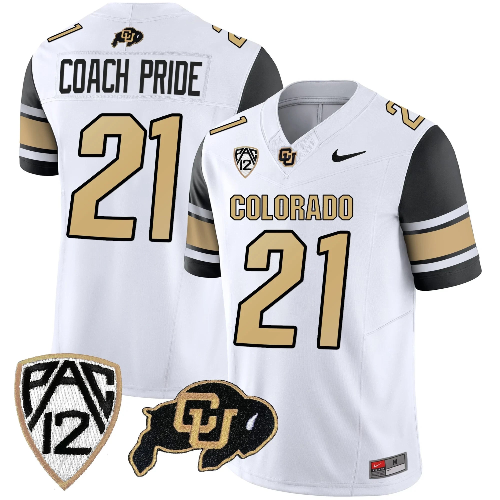 Men’s Colorado Buffaloes Football Vapor Jersey – All Stitched