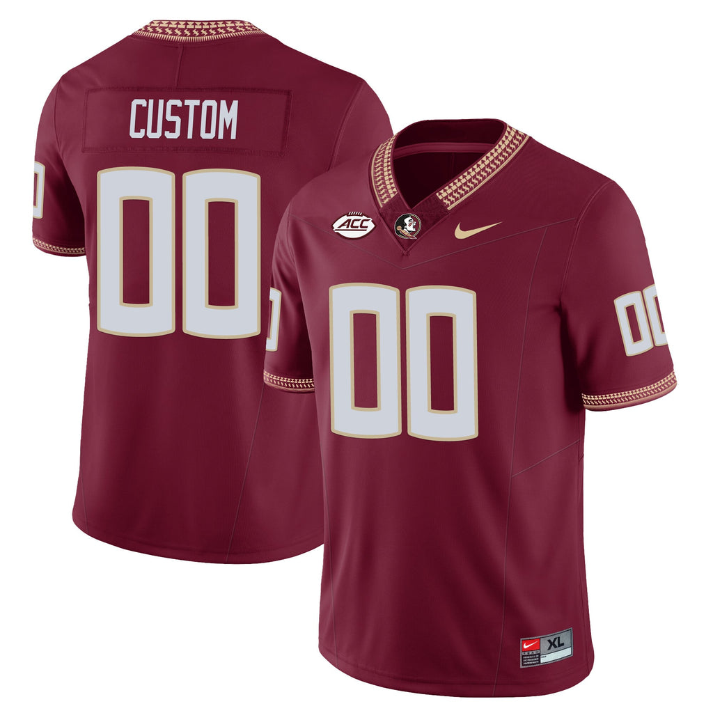 Men’s Florida State Seminoles Football Vapor Jersey – All Stitched