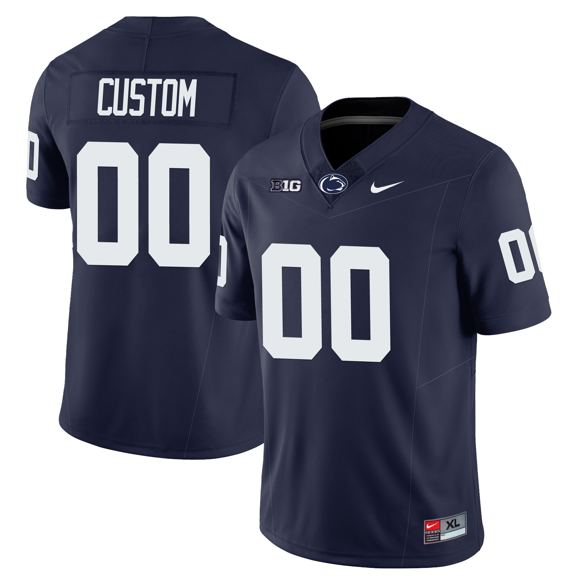 Men's Penn State Nittany Lions Football Custom Jersey - All Stitched