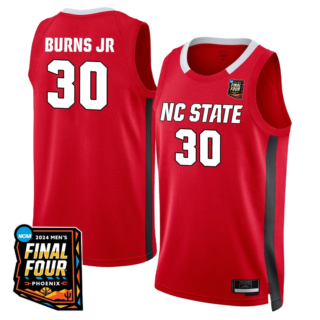 Men's NC State Wolfpack Basketball Jersey - Final Four Patch - All Stitched