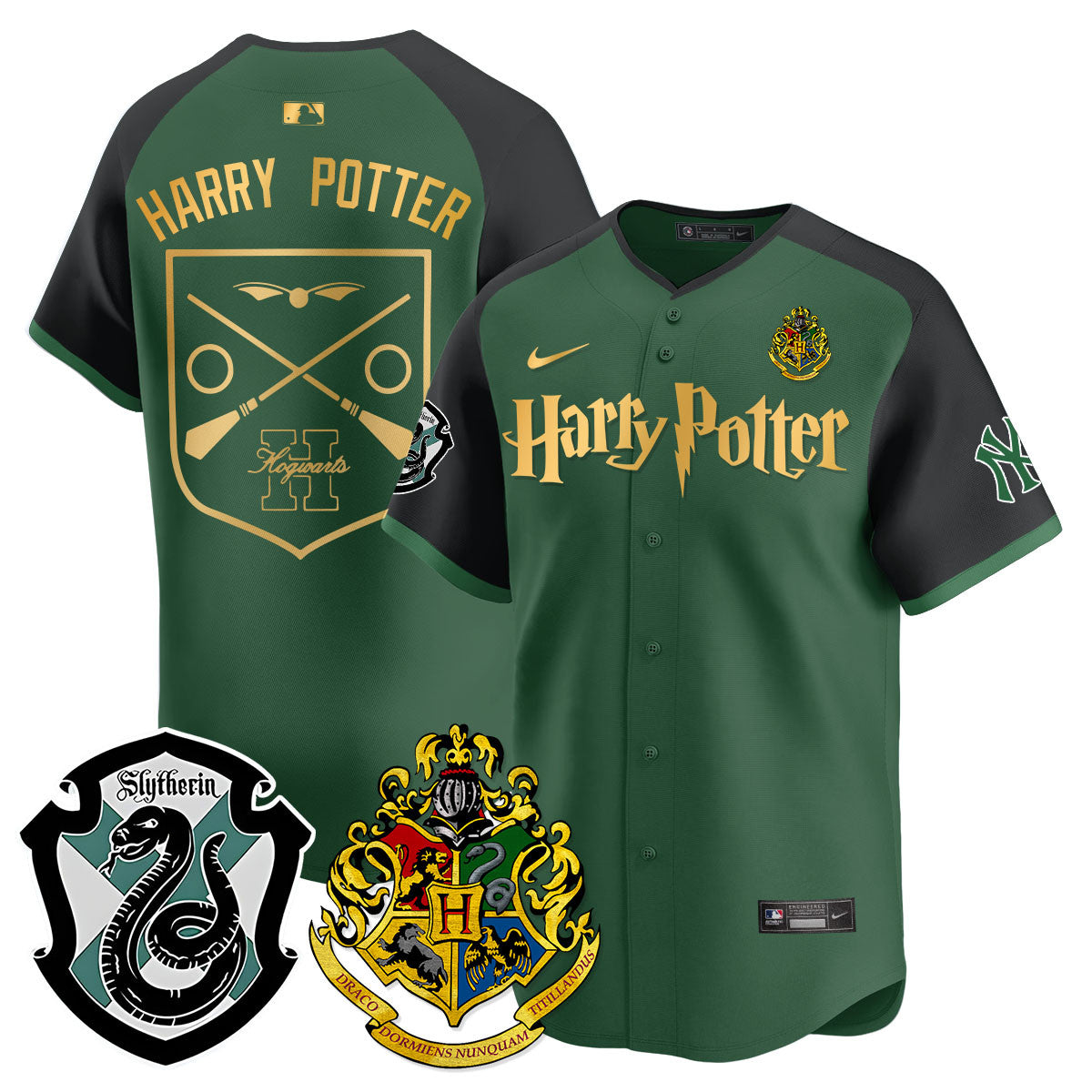 Men's Yankees Harry Potter 2024 Limited Jersey - All Stitched