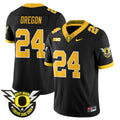 Men's Oregon Football Forever Gang Green 2024 Jersey - All Stitched