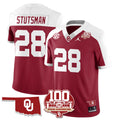 Women's Oklahoma Sooners 1946-56 Throwback Uniforms - 100th Season - All Stitched