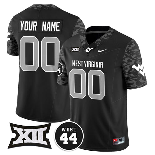 Custom Name/Gender West Virginia Mountaineers 2024 Vapor Limited Jersey - All Stitched - Honor Jerry West
