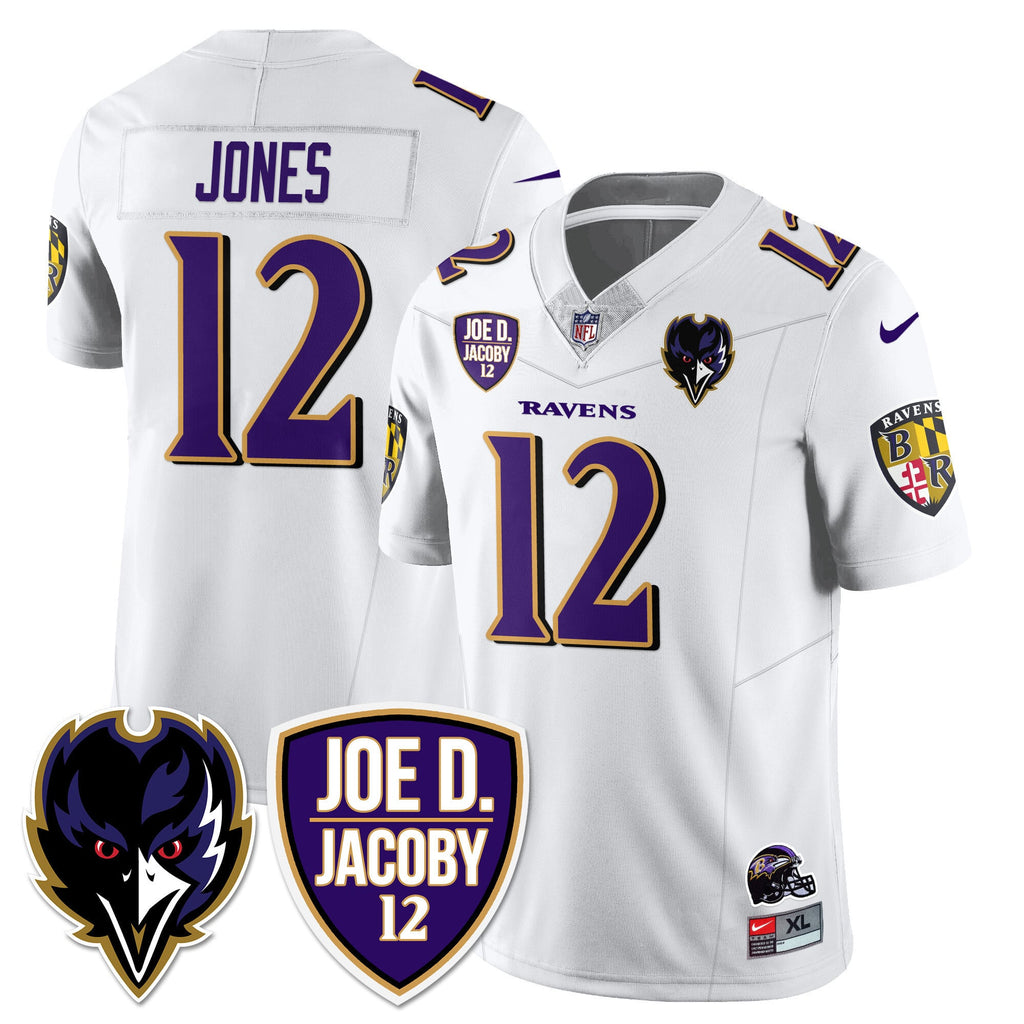 Men's Ravens Purple Rising 2024 Vapor Limited Jersey - All Stitched