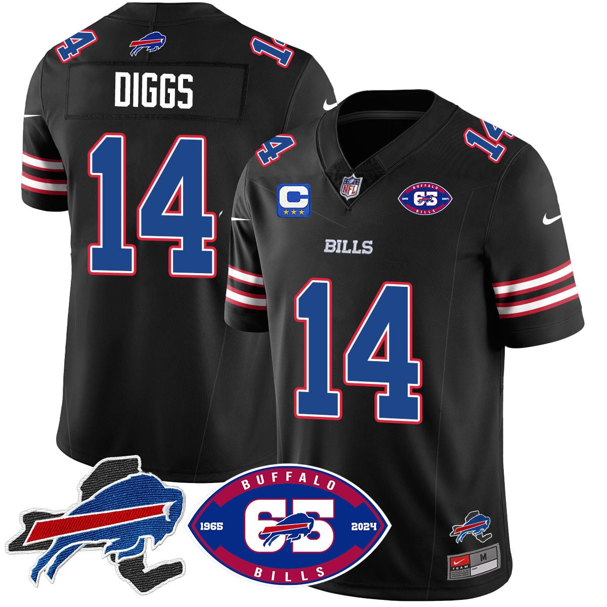 Men's Bills 1959 - 2024 - The Bills Jersey - All Stitched