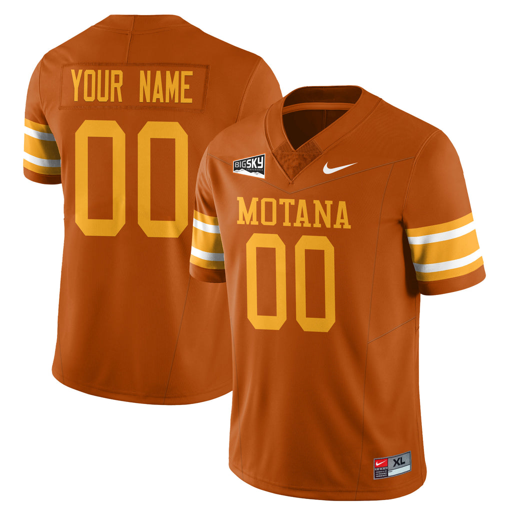 Montana Grizzlies Football 1995 Throwback Jersey - All Stitched