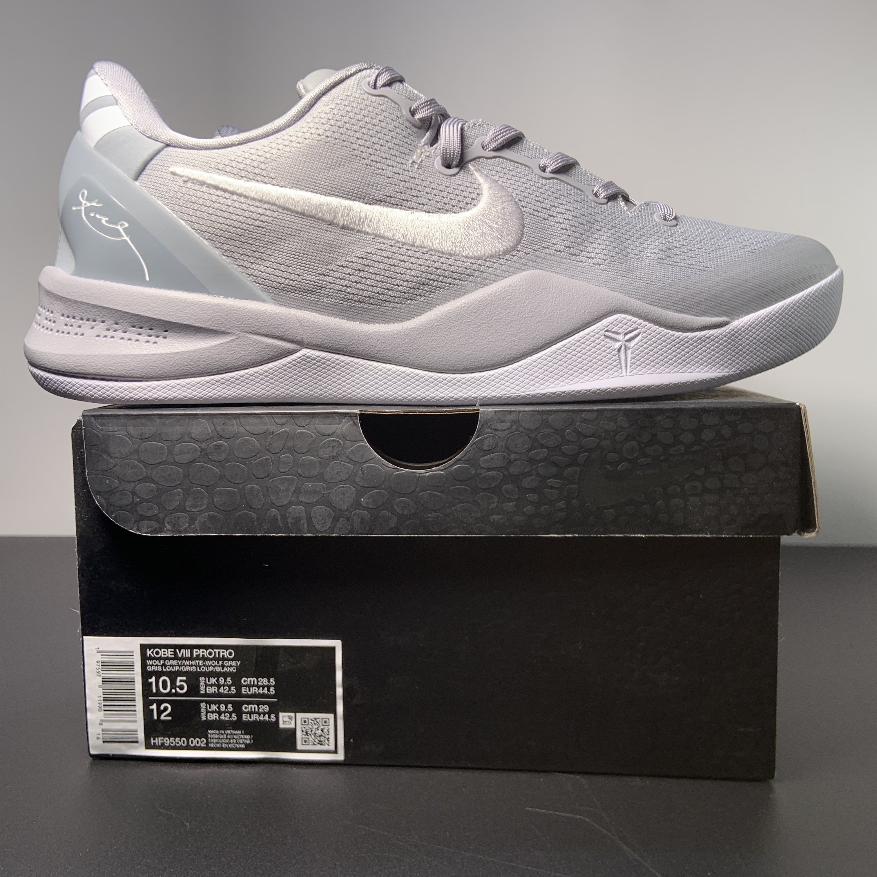 Nike Kobe 8 Protro Wolf Grey