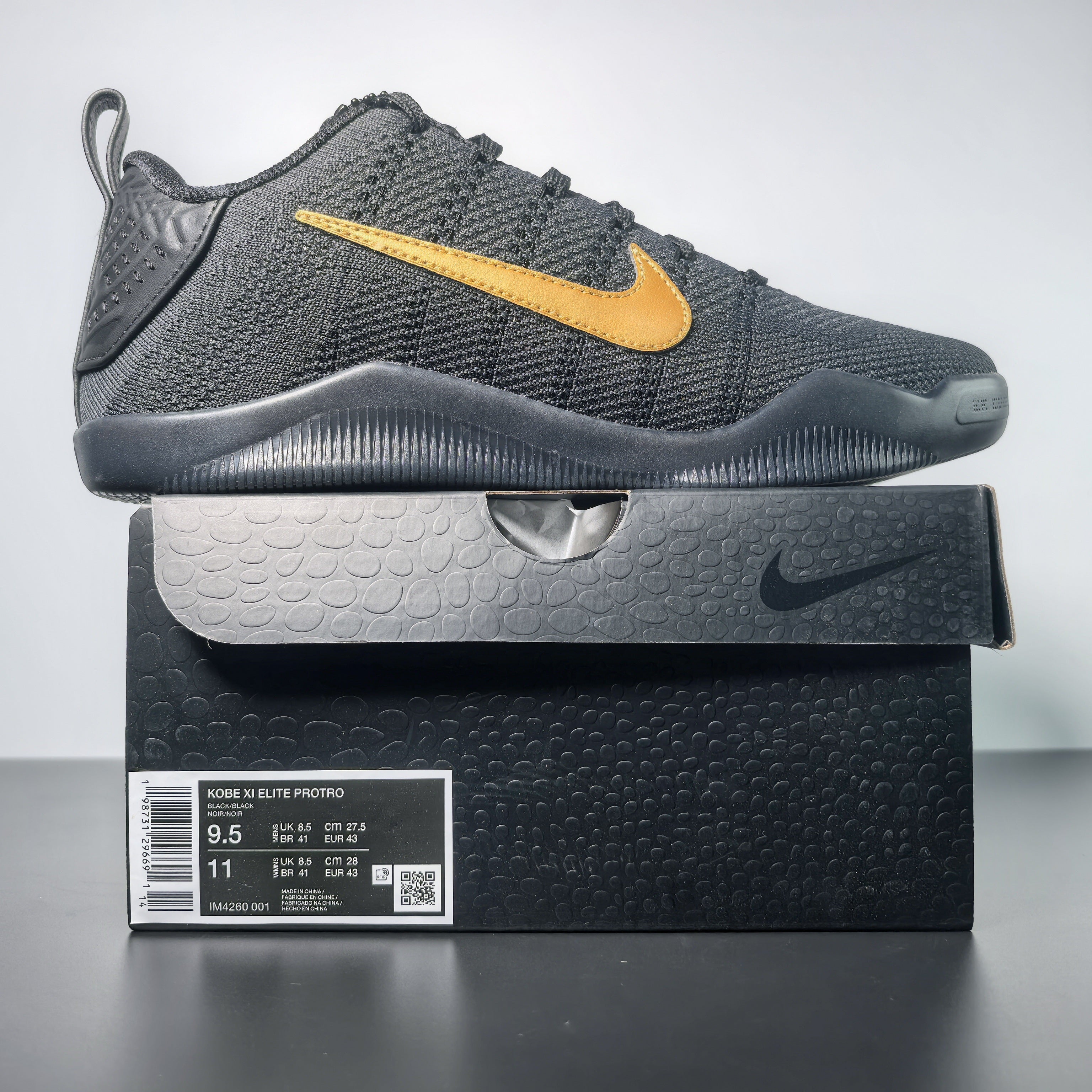 Nike Kobe 11 Elite Protro “Fade To Black”