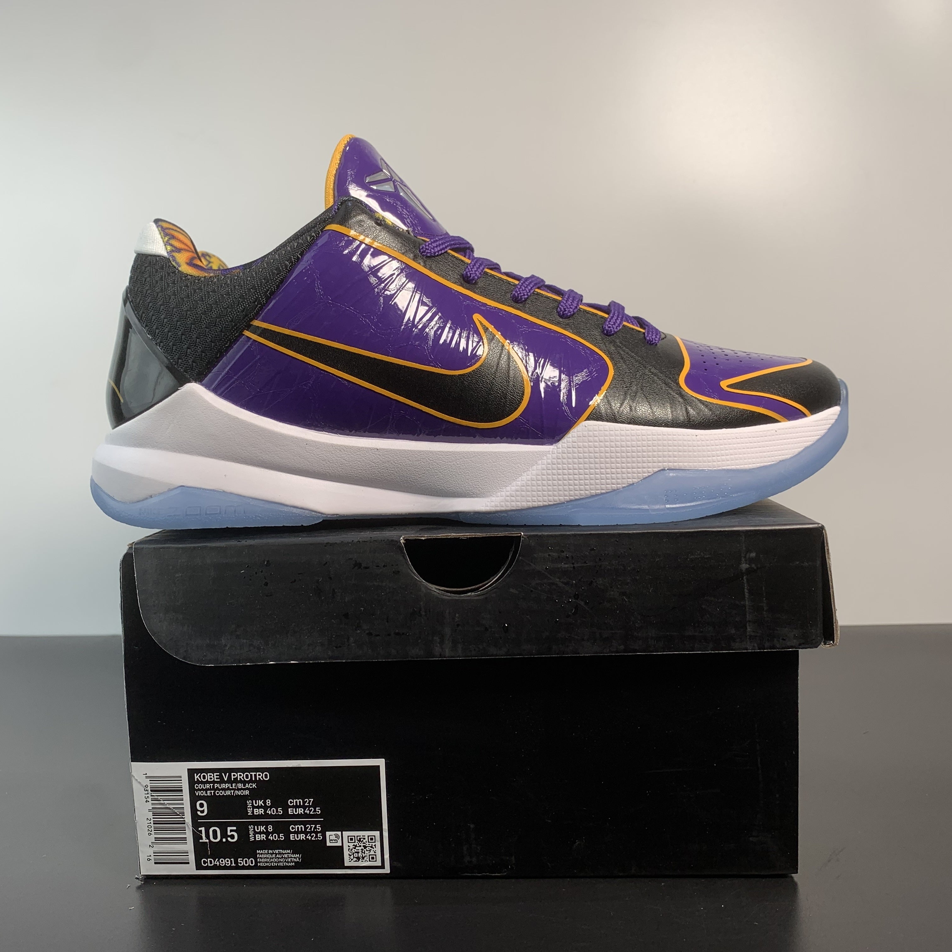 NK ZOOM KOBE 5 Protro -Lakers-