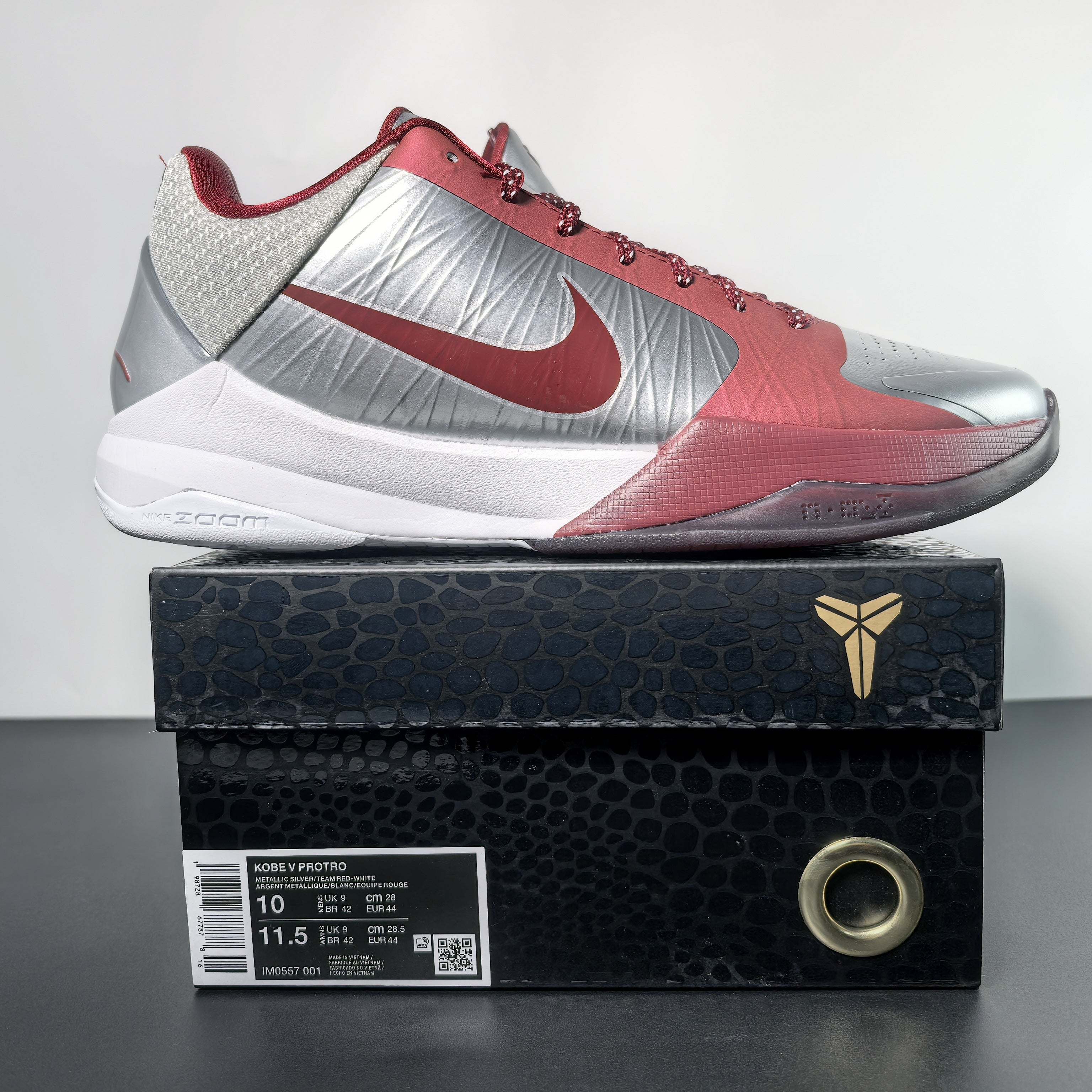 Nike Zoom Kobe 5 lower Merion Aces Away 