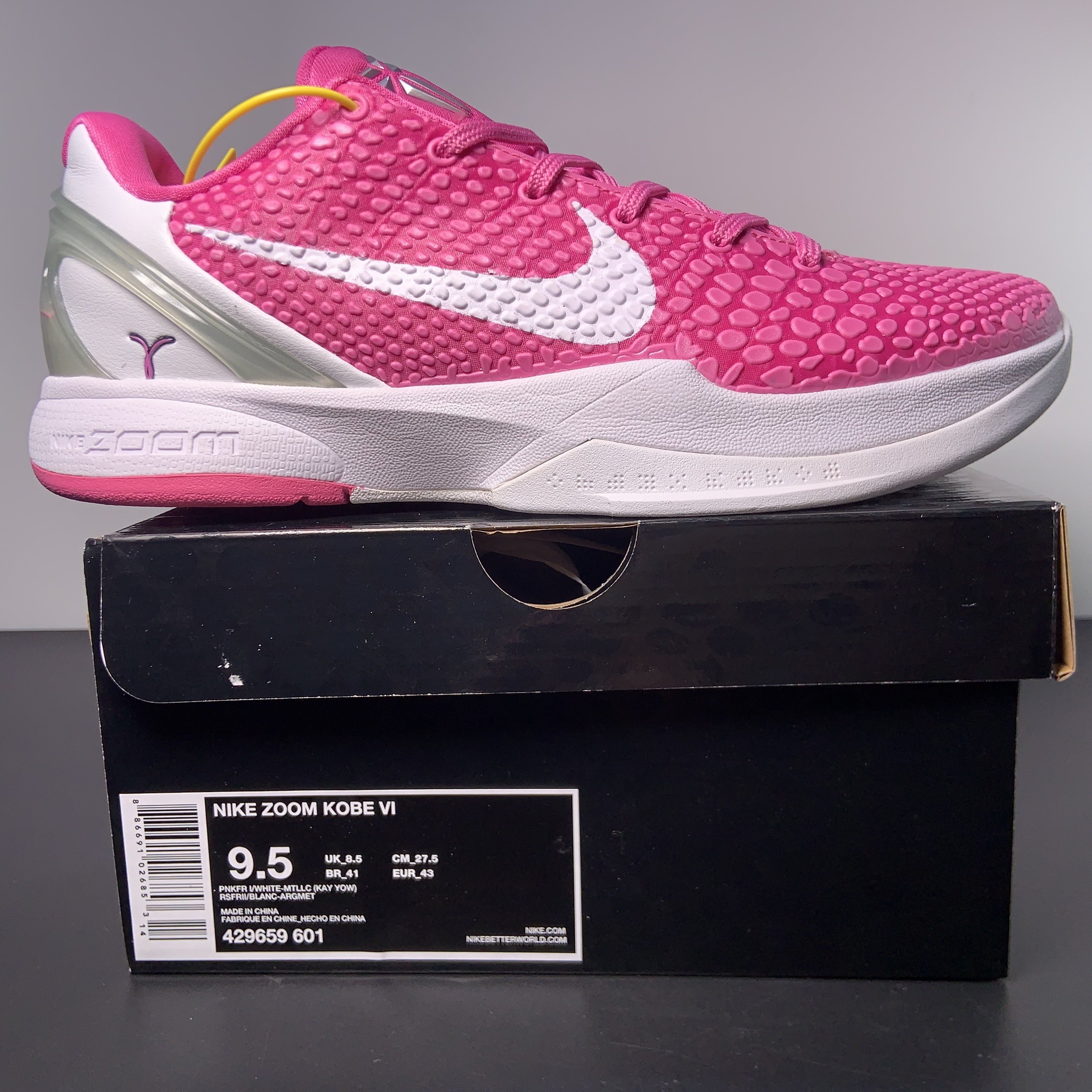 Nike Zoom Kobe 6 Protro "Think Pink"