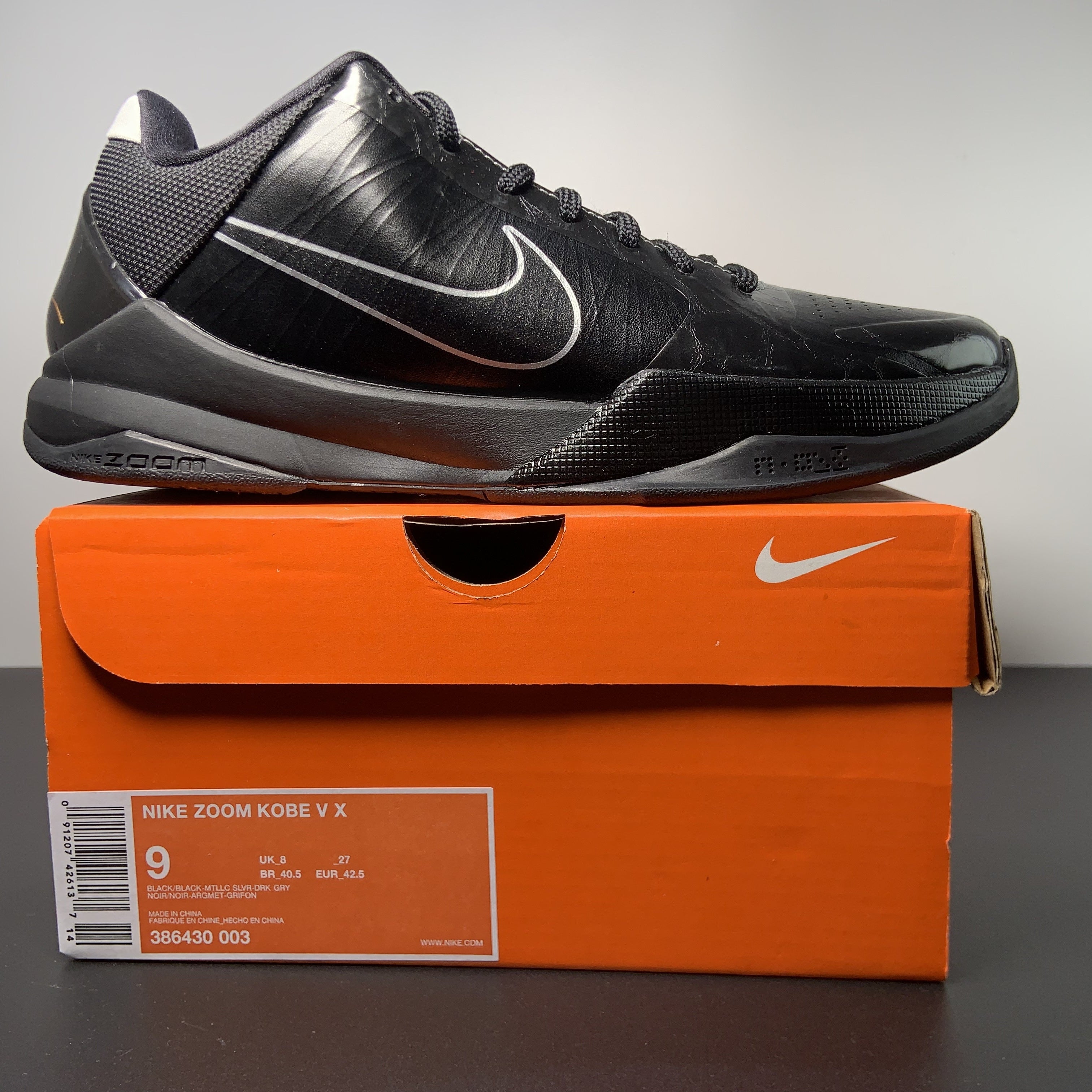 Nike Zoom Kobe V (5) ‘Blackout 