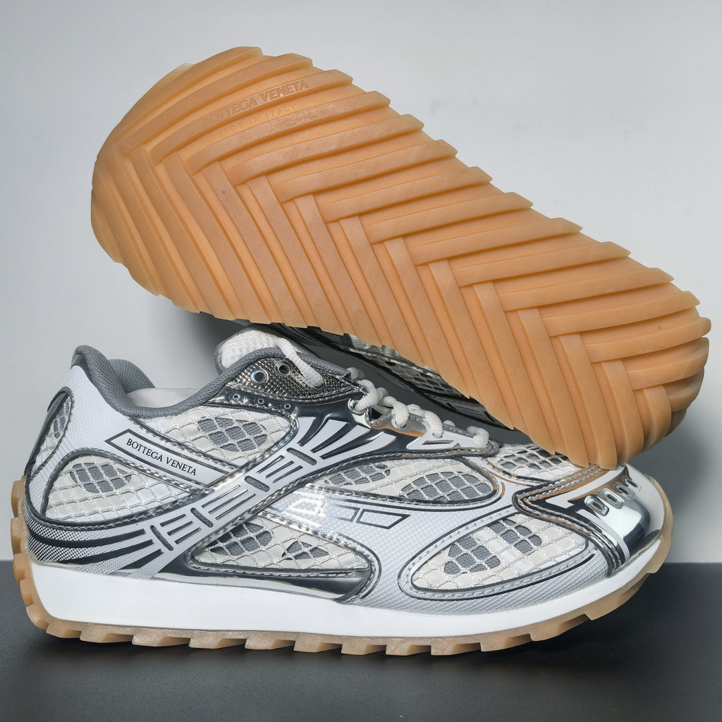 Bottega Veneta Orbit Sneaker ‘Silver White’