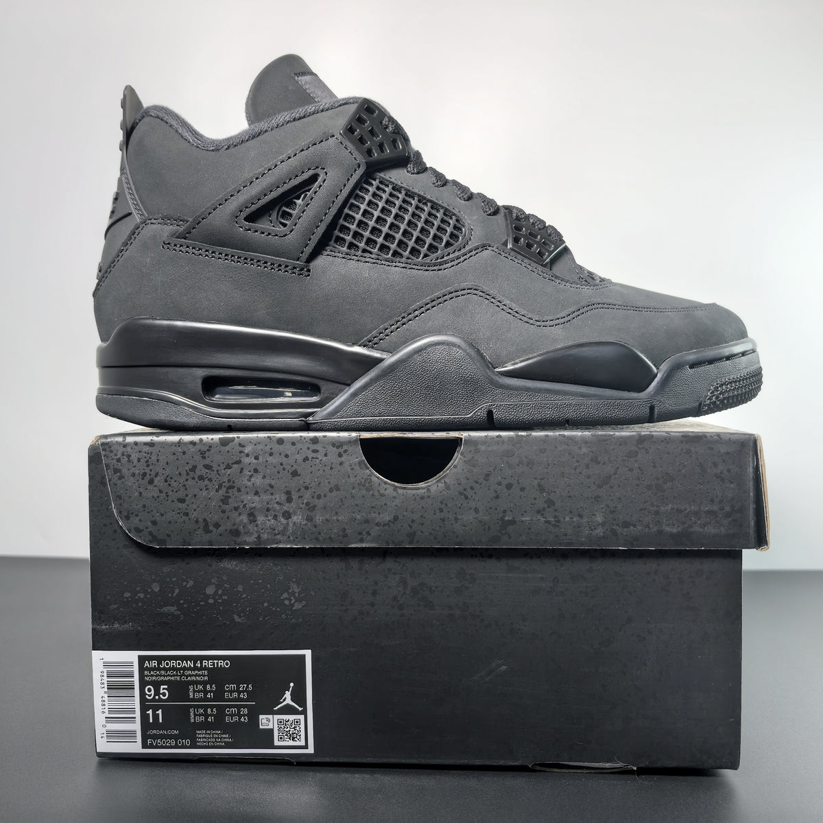 Jordan 4 Retro Black Cat