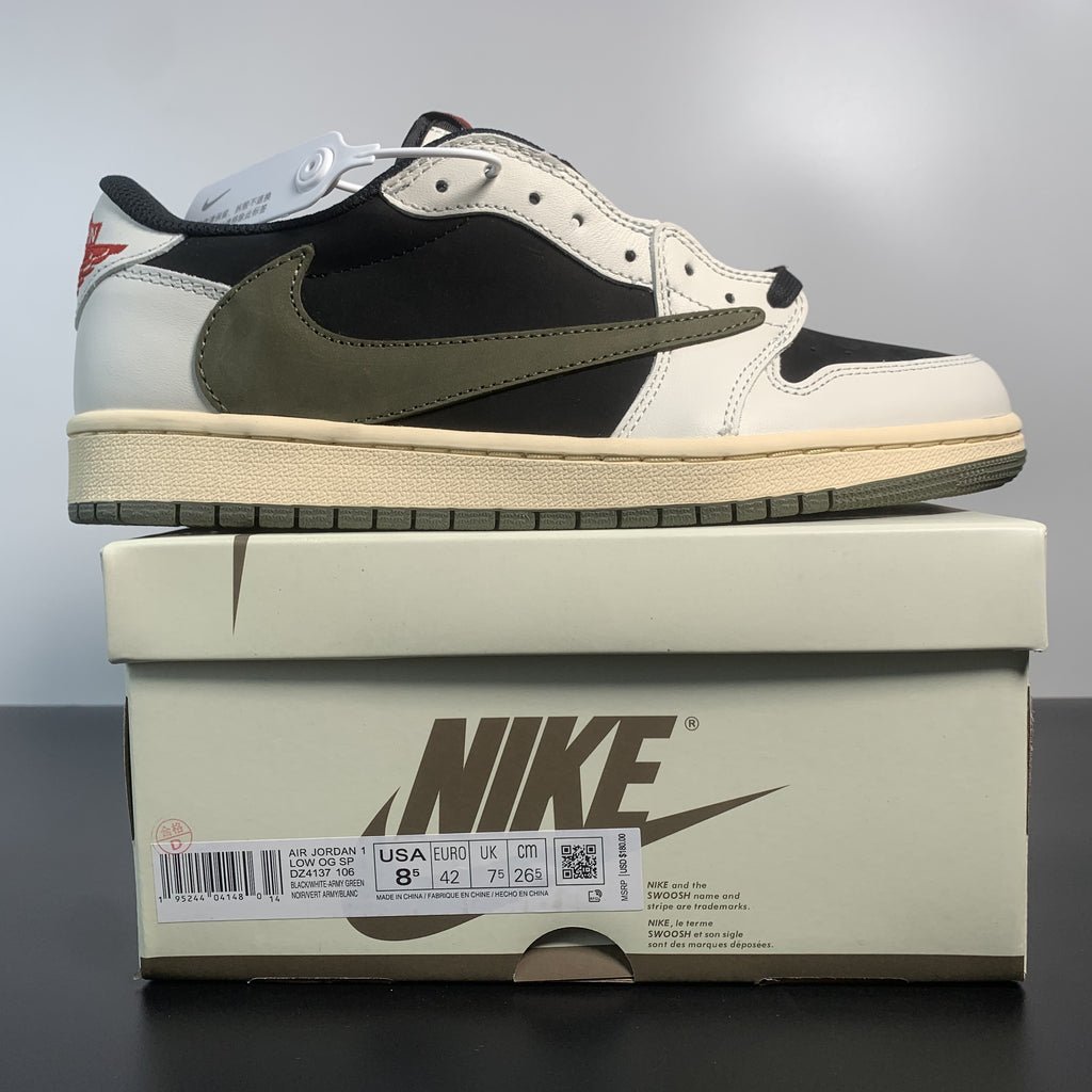Travis Scott x AJ 1 Low OG “Olive”