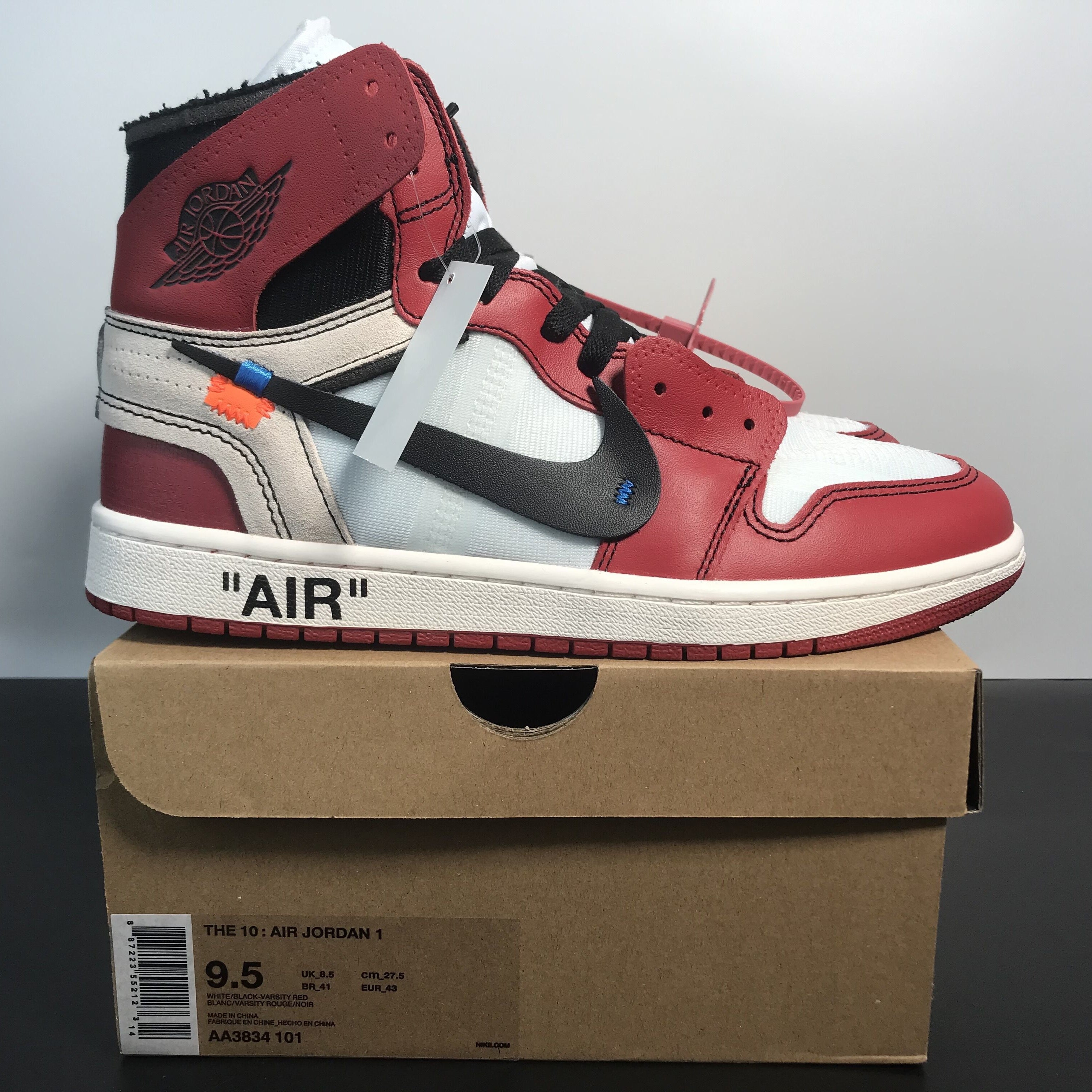Off-White x Air Jordan 1 Retro High OG 'Chicago'