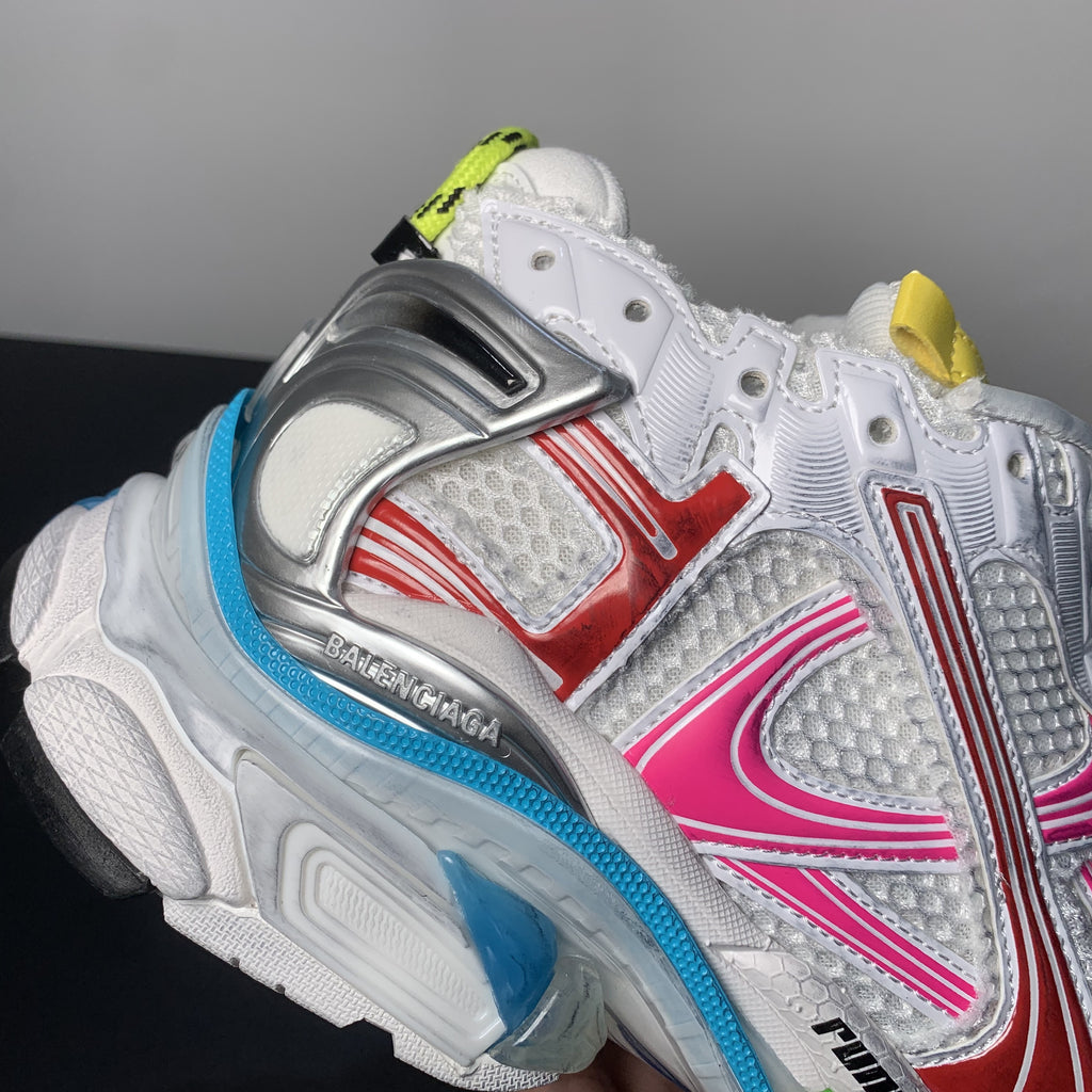 Balenciaga Runner Sneaker 'Worn-Out - White Multi-Color' 