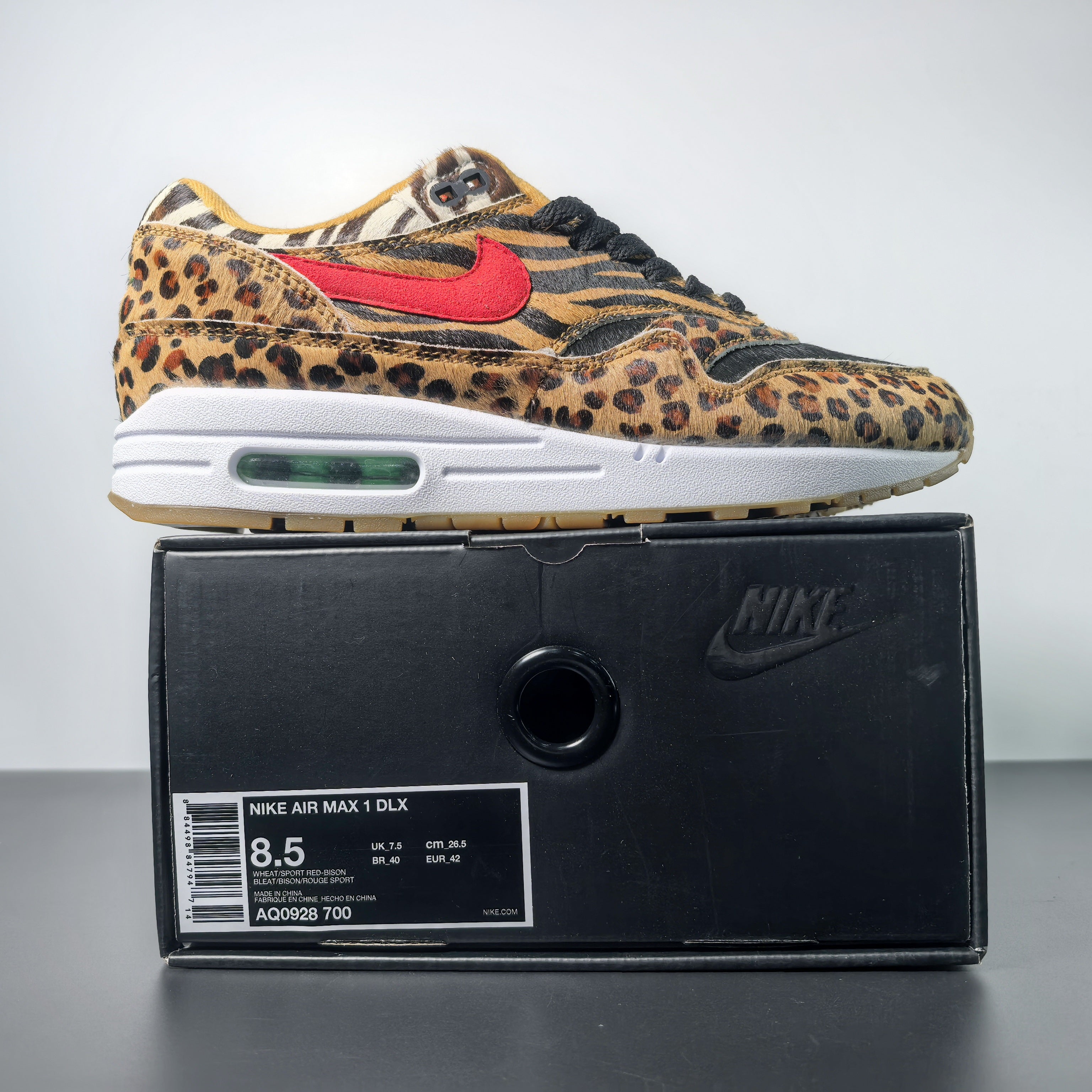 Atmos x Nike Air Max 1 Animal 