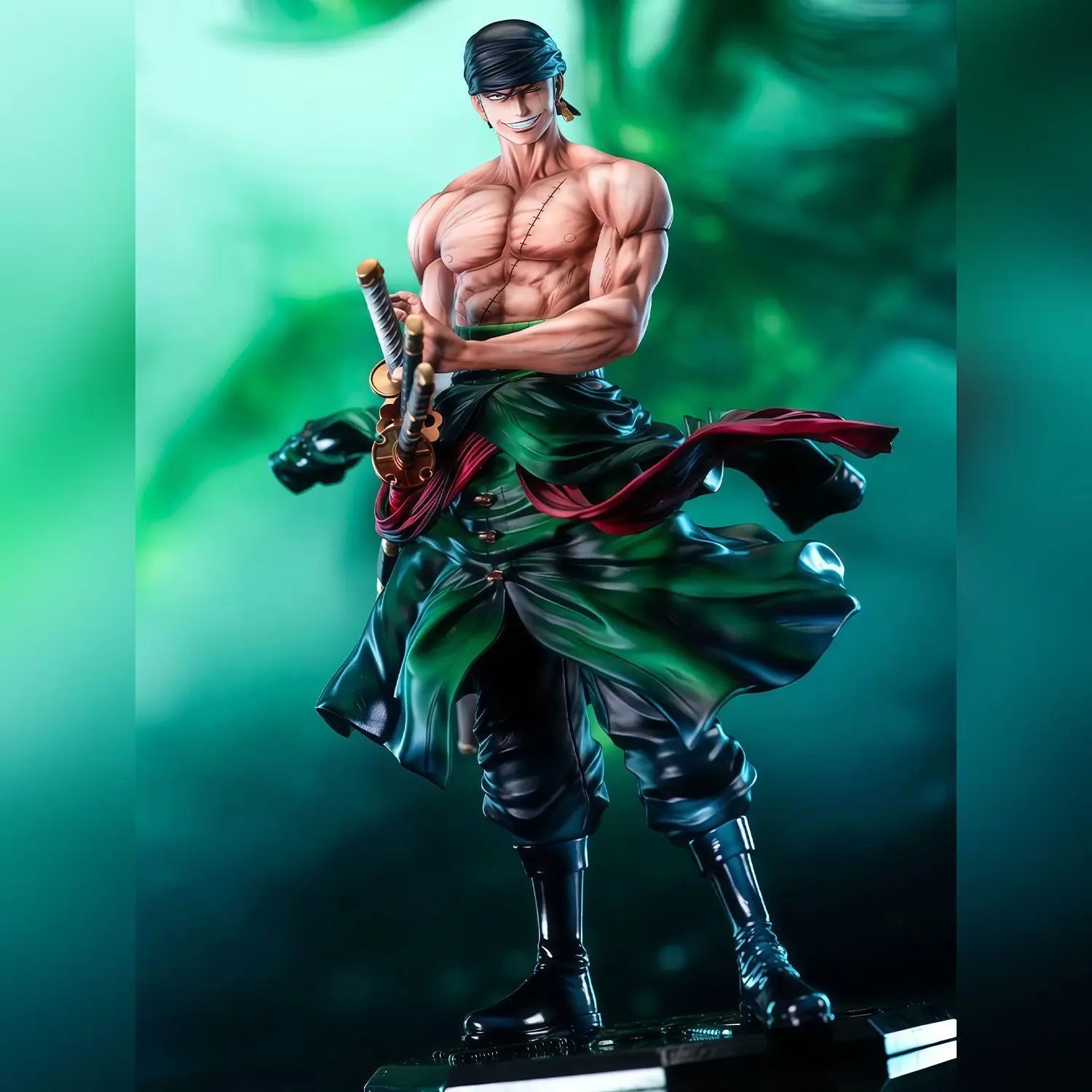 28cm One Piece Anime Figure Roronoa Zoro Figure Zoro Figurine Pvc Gk Statue Model Dolls Collection Desk Decoration Hobbies Toys