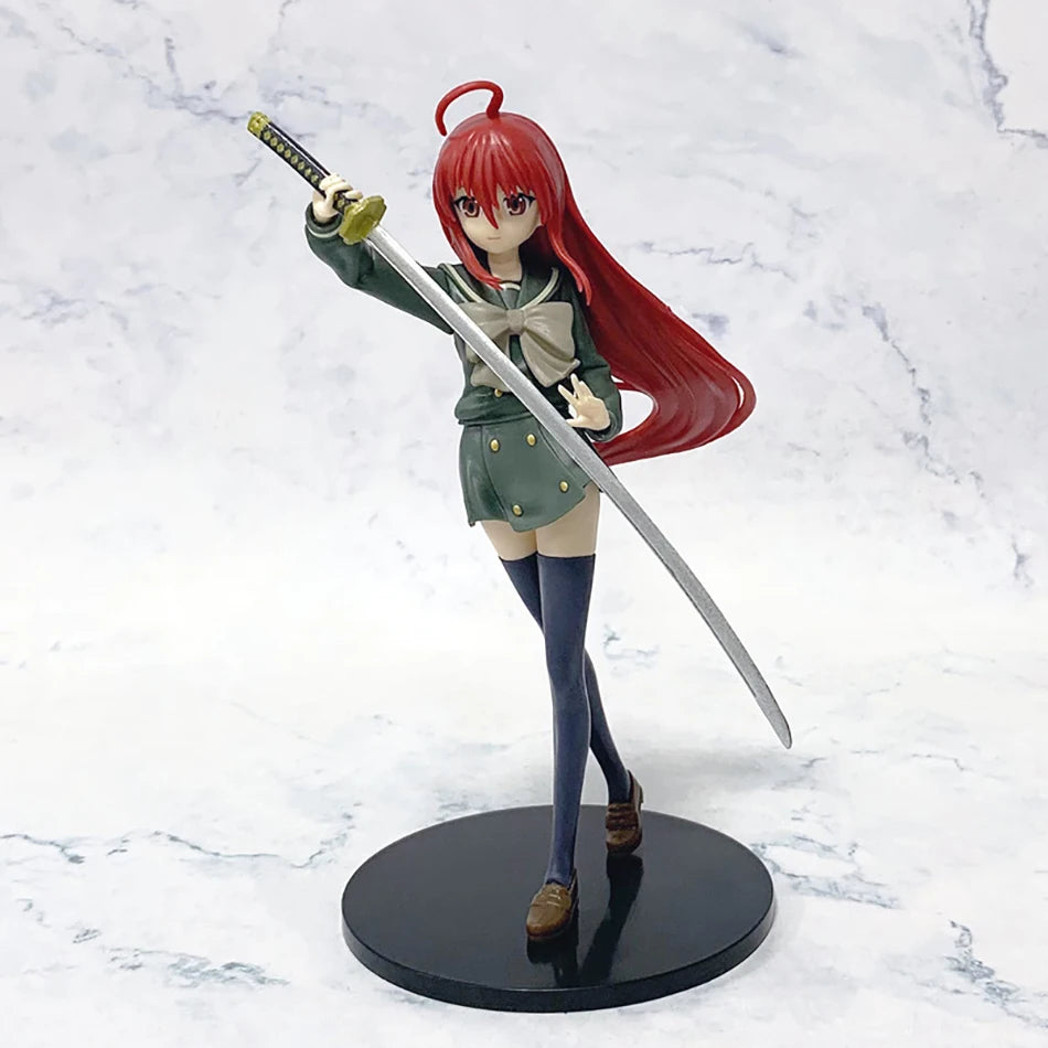 Anime shakugan in shana shana figure action figures pvc model collection ornament dolls toy festival kid gifts in stock