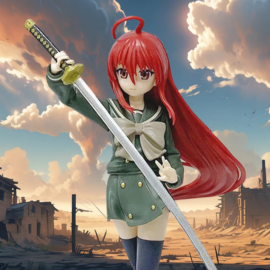 Anime shakugan in shana shana figure action figures pvc model collection ornament dolls toy festival kid gifts in stock