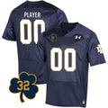 Custom Notre Dame Football Jersey - Johnny Lujack Patch
