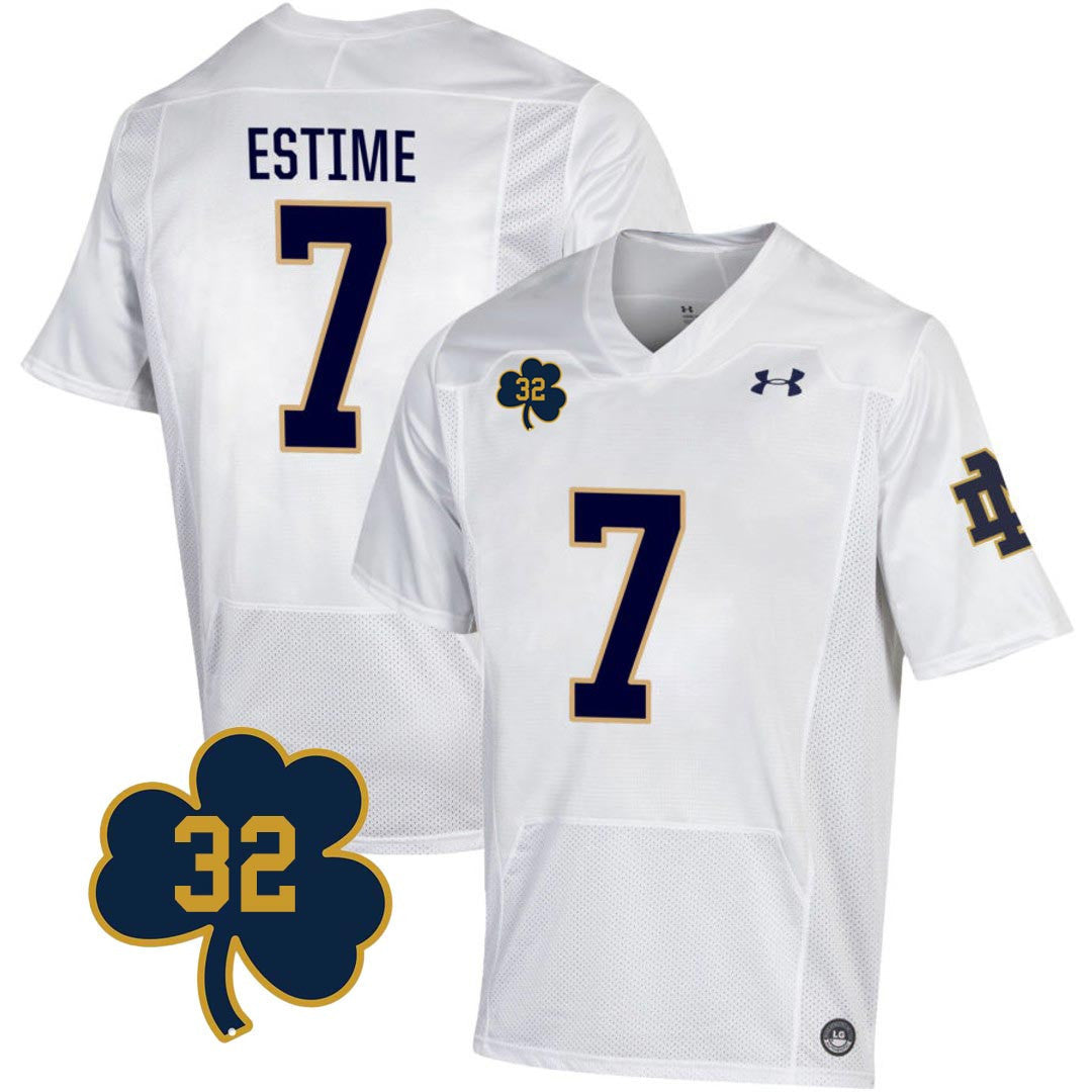 Youth's Notre Dame Football Jersey - Johnny Lujack Patch