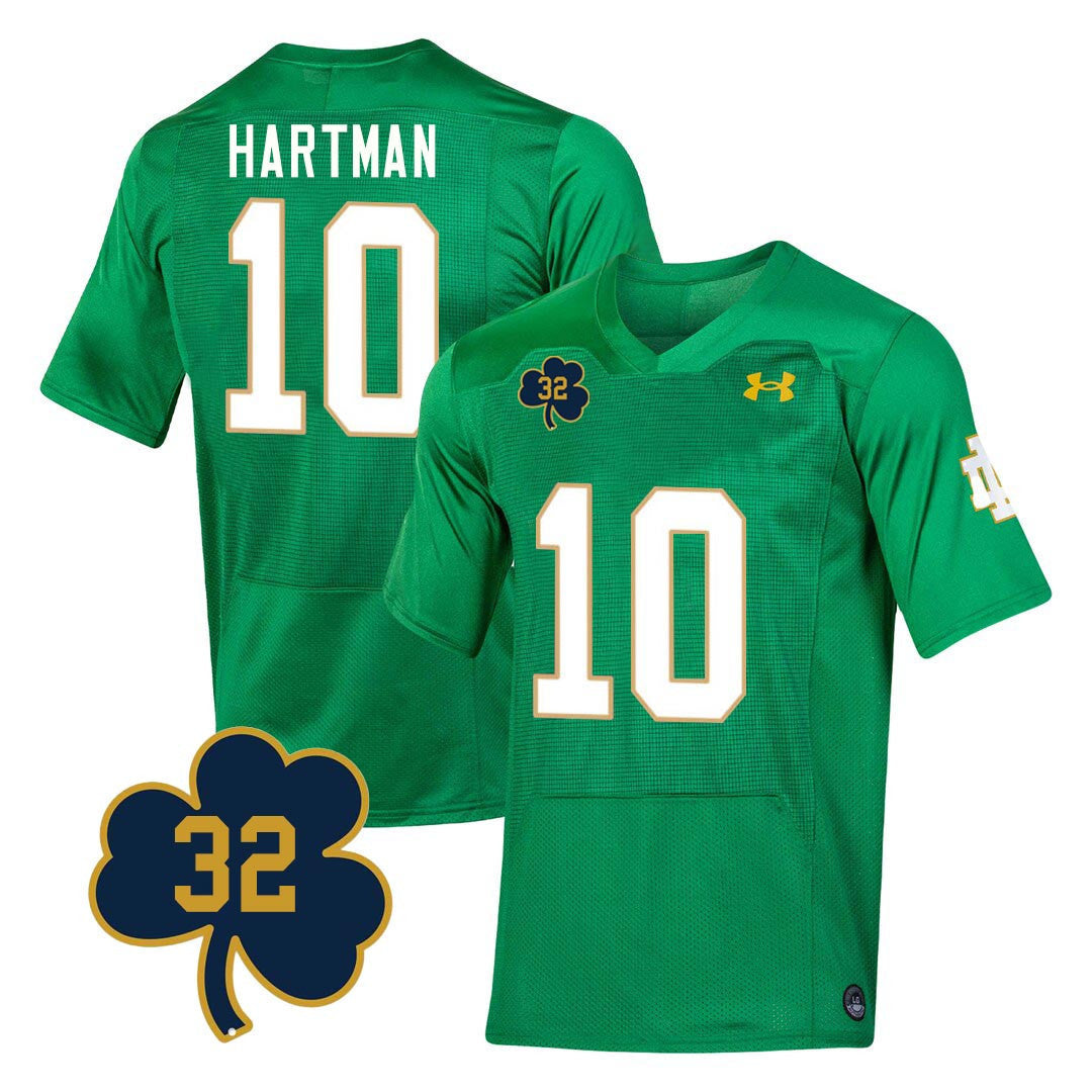 Youth's Notre Dame Football Jersey - Johnny Lujack Patch