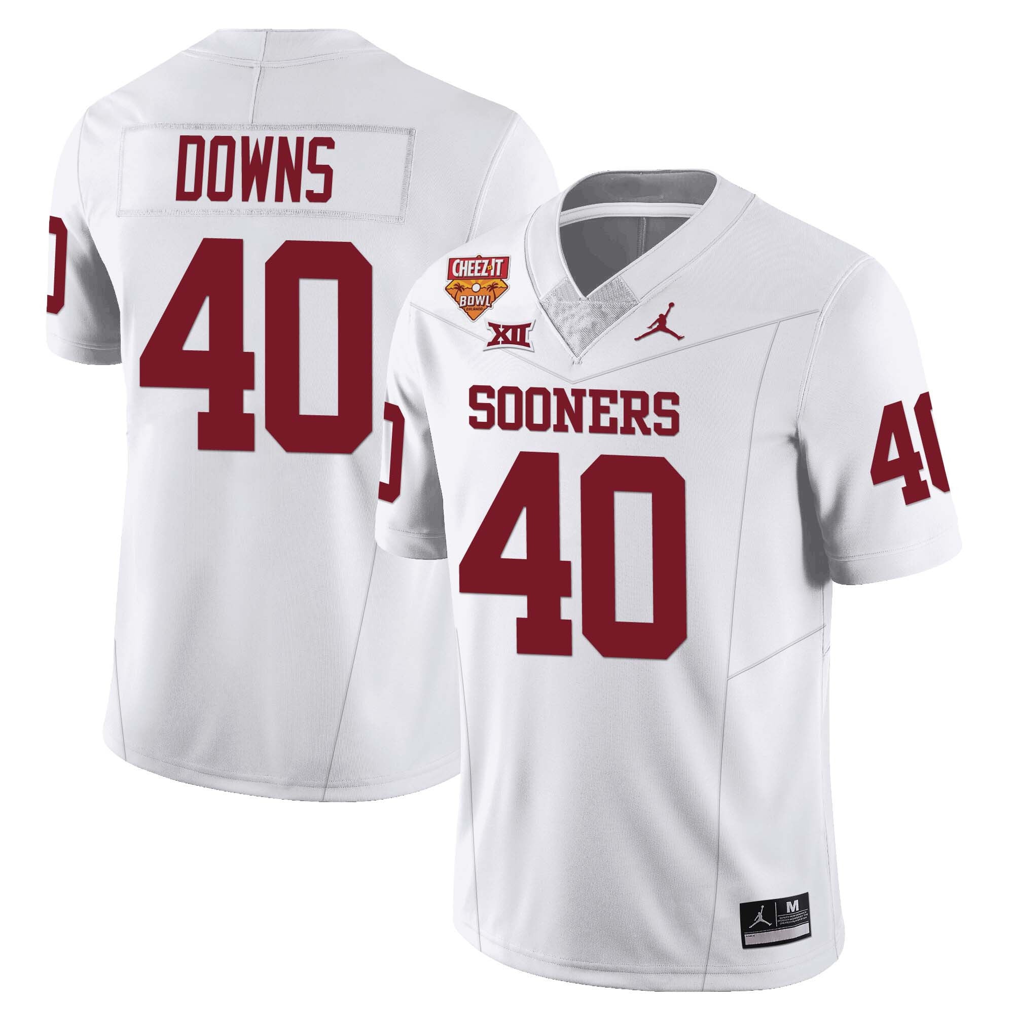 Men?s Oklahoma Sooners Football 2023 Collection All Stitched Jersey ? Cheez It Bowl