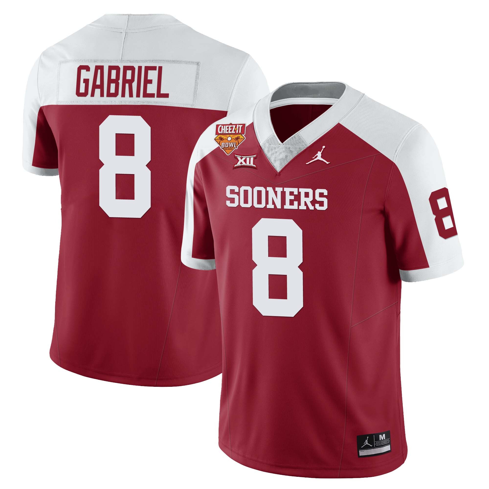 Men?s Oklahoma Sooners Football 2023 Collection All Stitched Jersey ? Cheez It Bowl