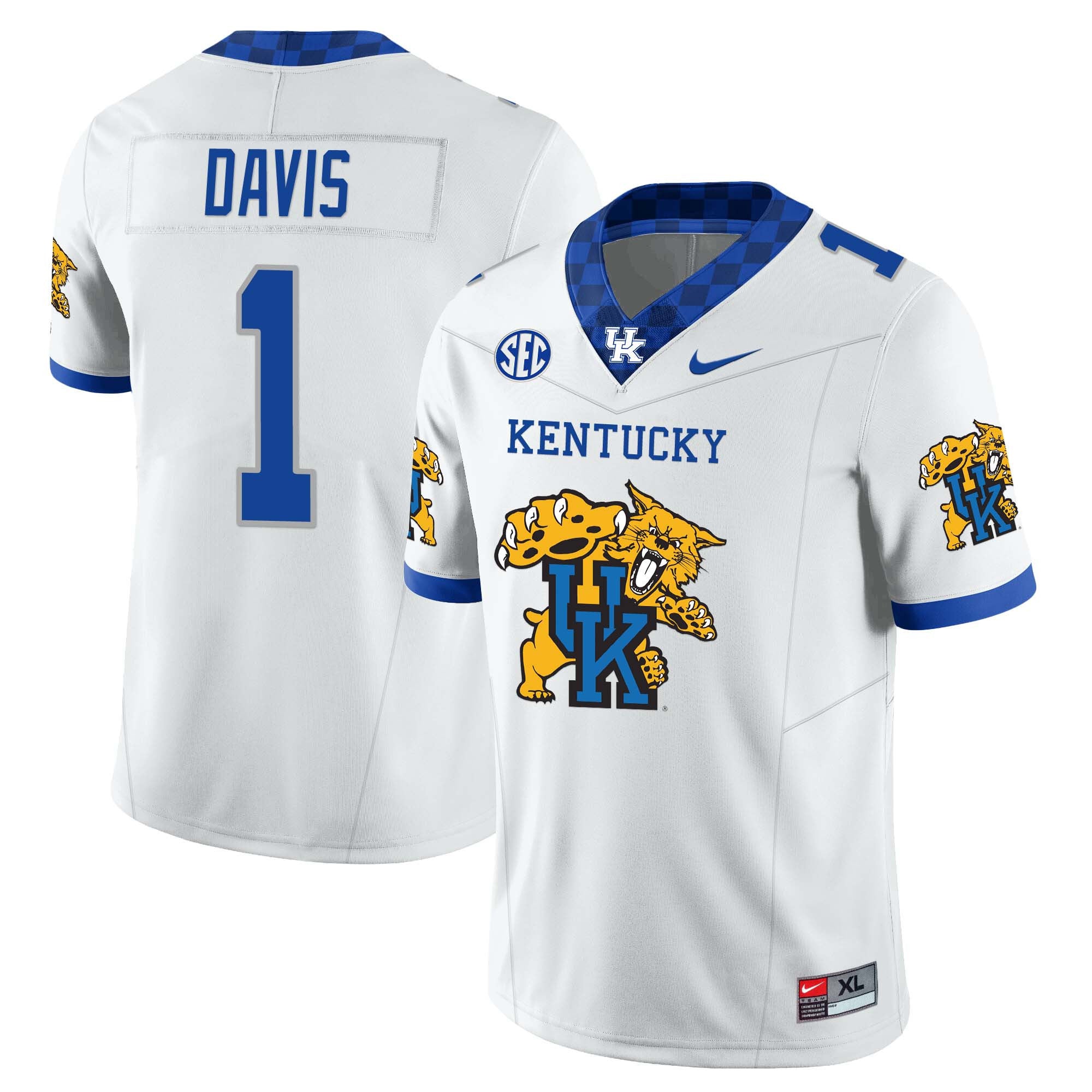 Men?s Kentucky Wildcats Football Limited Uniform ? Wildcats Logo