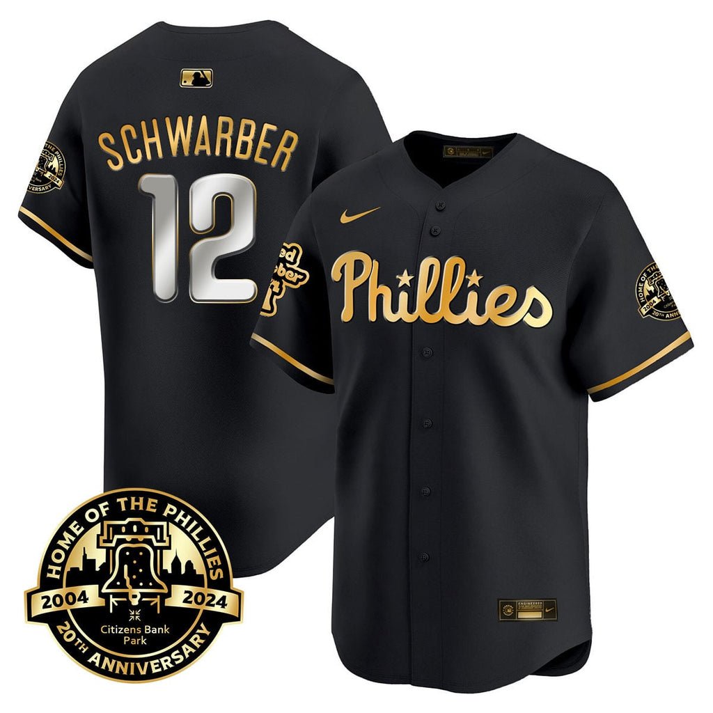 Men's Phillies Citizen Bank Park's 20Th Anniversary Jersey - All Stitched
