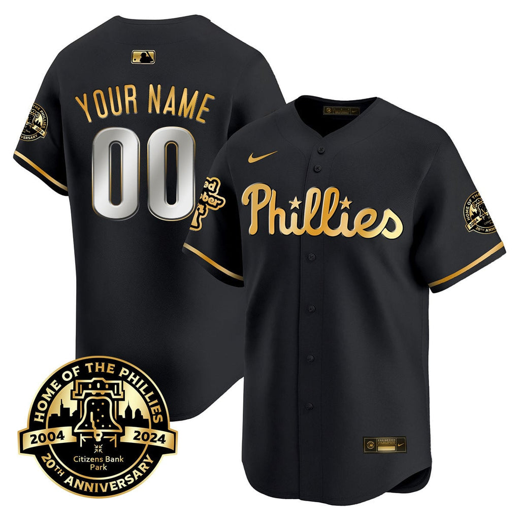 Men's Phillies Citizen Bank Park's 20Th Anniversary Jersey - All Stitched