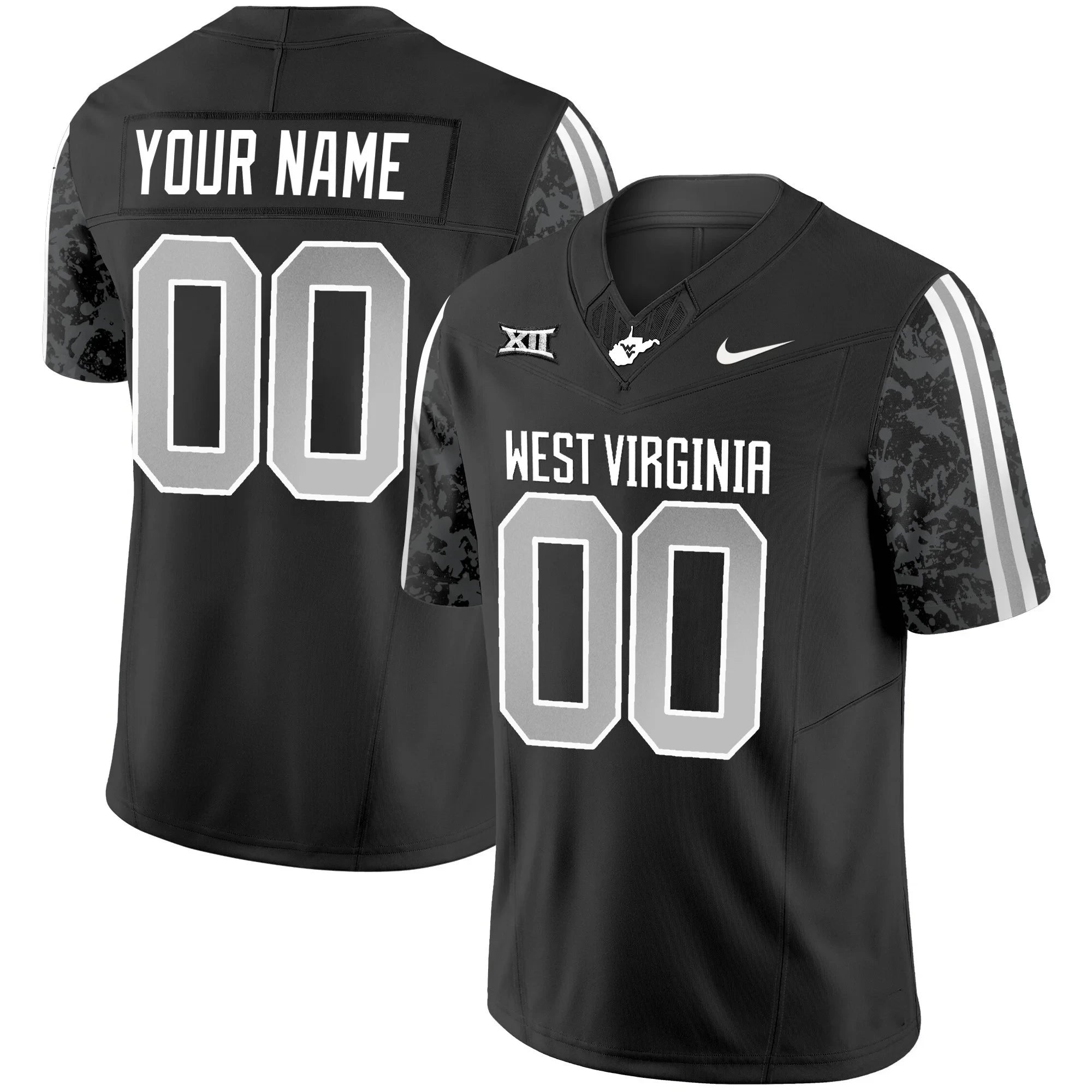 West Virginia Mountaineers 2024 Vapor Limited Custom Jersey - All Stitched