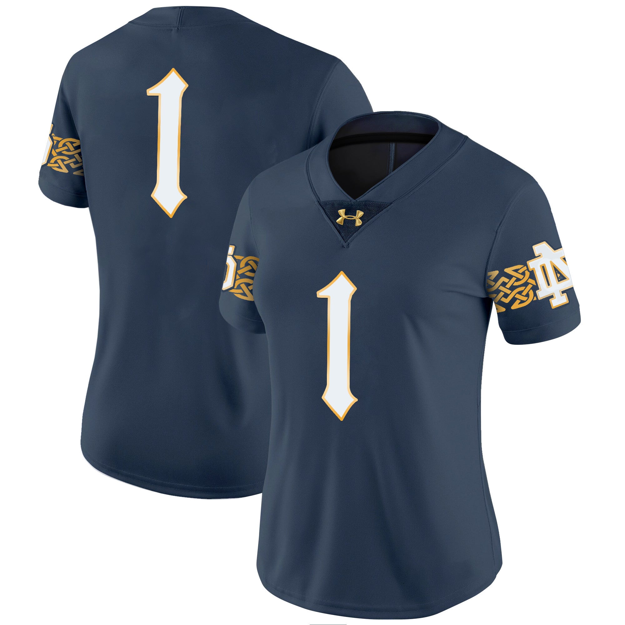 Women's Notre Dame Fighting Irish 2024 Vapor Limited Jersey V2 - All Stitched