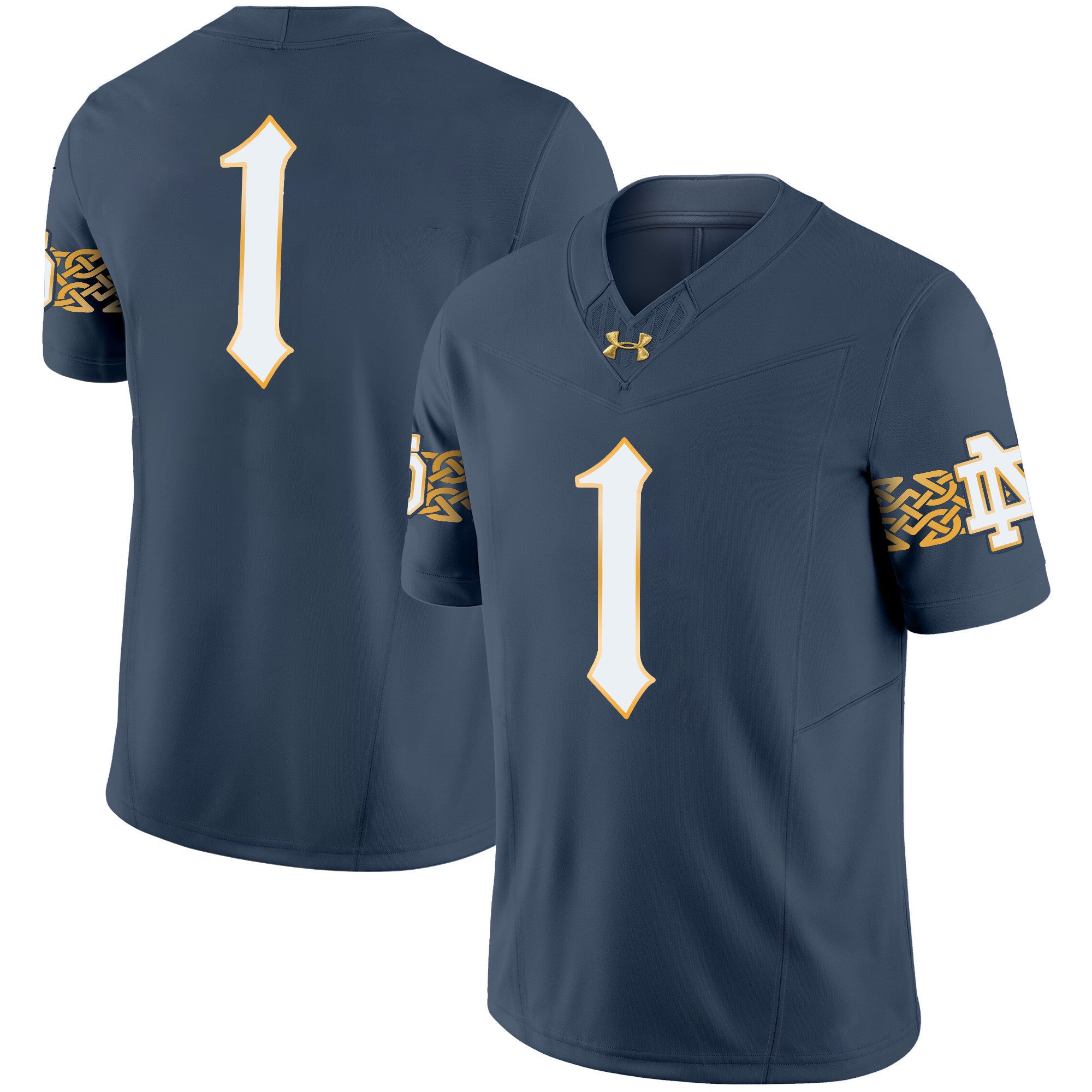 Men's Notre Dame Fighting Irish 2024 Vapor Limited Jersey V2 - All Stitched