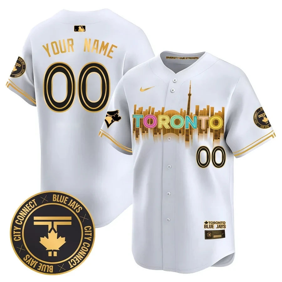Custom TB Jays City Connect Limited 2024 Custom Jersey TLA - All Stitched