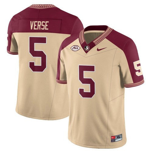 Men?s Florida State Seminoles Football Vapor Gold Jersey ? All Stitched
