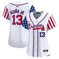 Women's Atlanta Braves 2024 Independence Day Vapor Premier Limited Jersey - All Stitched