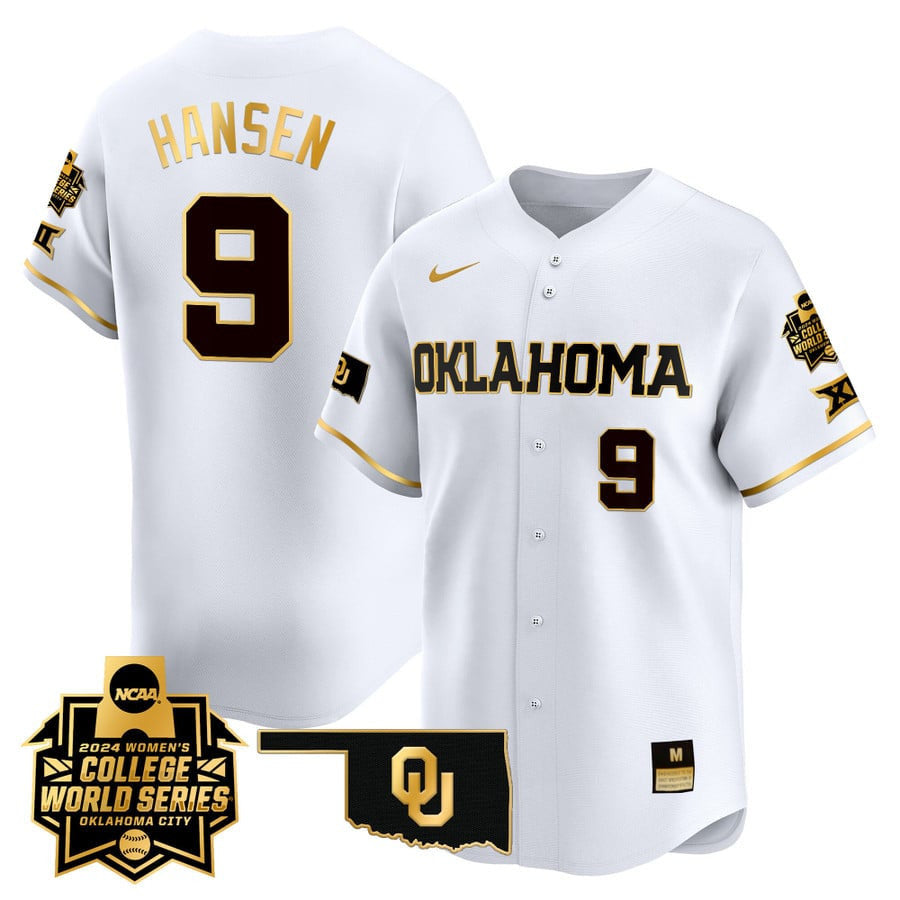 Men's size - Oklahoma Women's College World Series Champions Vapor Premier Limited Jersey - All Stitched