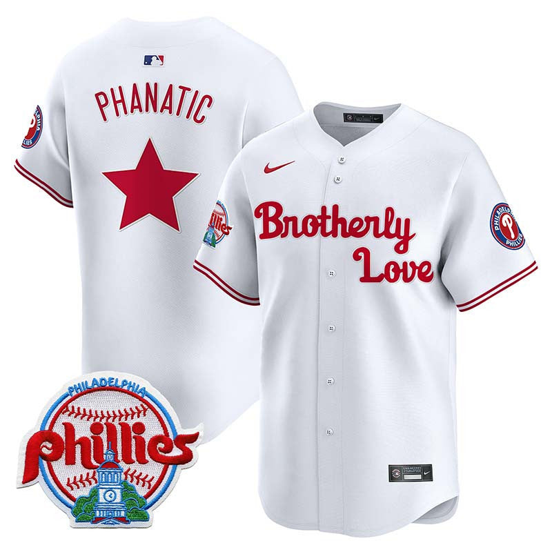 Men's Phillies Brotherly Love Vapor Premier Limited Jersey - All Stitched
