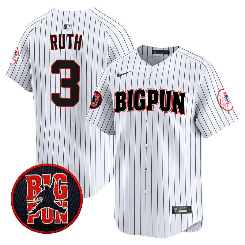 Men's New York Yankees Big Pun Vapor Premier Limited Jersey V2 - All Stitched
